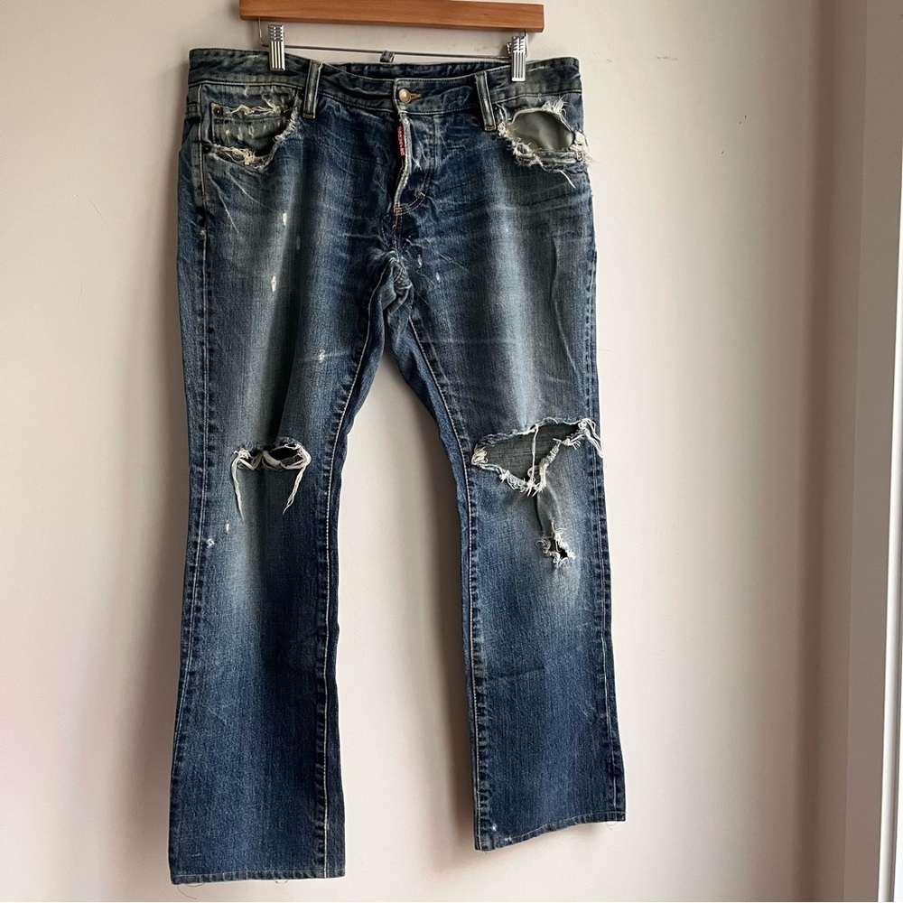 Y2K DSquared2 Distressed Jeans